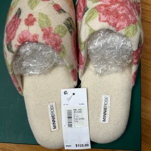NWT Ladies Cashmere Slippers